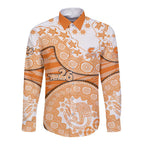 GWS Giants NAIDOC Week 2026 Long Sleeve Button Shirt Australian Aboriginal Dot Art Dreamtime Pattern Style