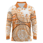 GWS Giants NAIDOC Week 2026 Long Sleeve Polo Shirt Australian Aboriginal Dot Art Dreamtime Pattern Style