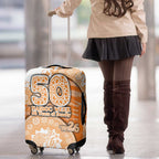 GWS Giants NAIDOC Week 2026 Luggage Cover Australian Aboriginal Dot Art Dreamtime Pattern Style