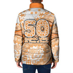GWS Giants NAIDOC Week 2026 Padded Jacket Australian Aboriginal Dot Art Dreamtime Pattern Style