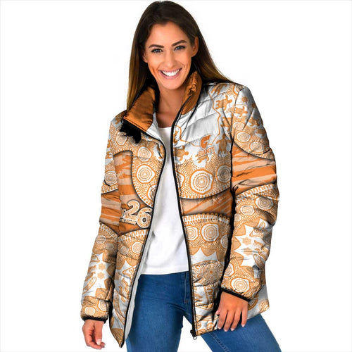 GWS Giants NAIDOC Week 2026 Padded Jacket Australian Aboriginal Dot Art Dreamtime Pattern Style