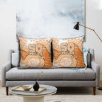 GWS Giants NAIDOC Week 2026 Pillow Cover Australian Aboriginal Dot Art Dreamtime Pattern Style