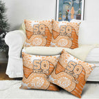 GWS Giants NAIDOC Week 2026 Pillow Cover Australian Aboriginal Dot Art Dreamtime Pattern Style