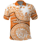 GWS Giants NAIDOC Week 2026 Polo Shirt Australian Aboriginal Dot Art Dreamtime Pattern Style