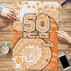 GWS Giants NAIDOC Week 2026 Puzzle Australian Aboriginal Dot Art Dreamtime Pattern Style