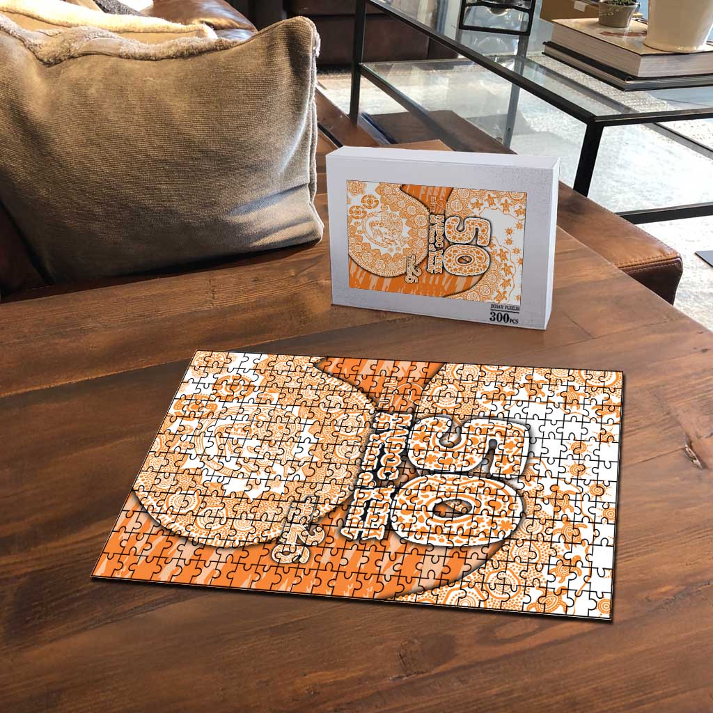 GWS Giants NAIDOC Week 2026 Puzzle Australian Aboriginal Dot Art Dreamtime Pattern Style