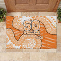 GWS Giants NAIDOC Week 2026 Rubber Doormat Australian Aboriginal Dot Art Dreamtime Pattern Style