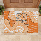 GWS Giants NAIDOC Week 2026 Rubber Doormat Australian Aboriginal Dot Art Dreamtime Pattern Style