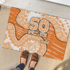 GWS Giants NAIDOC Week 2026 Rubber Doormat Australian Aboriginal Dot Art Dreamtime Pattern Style