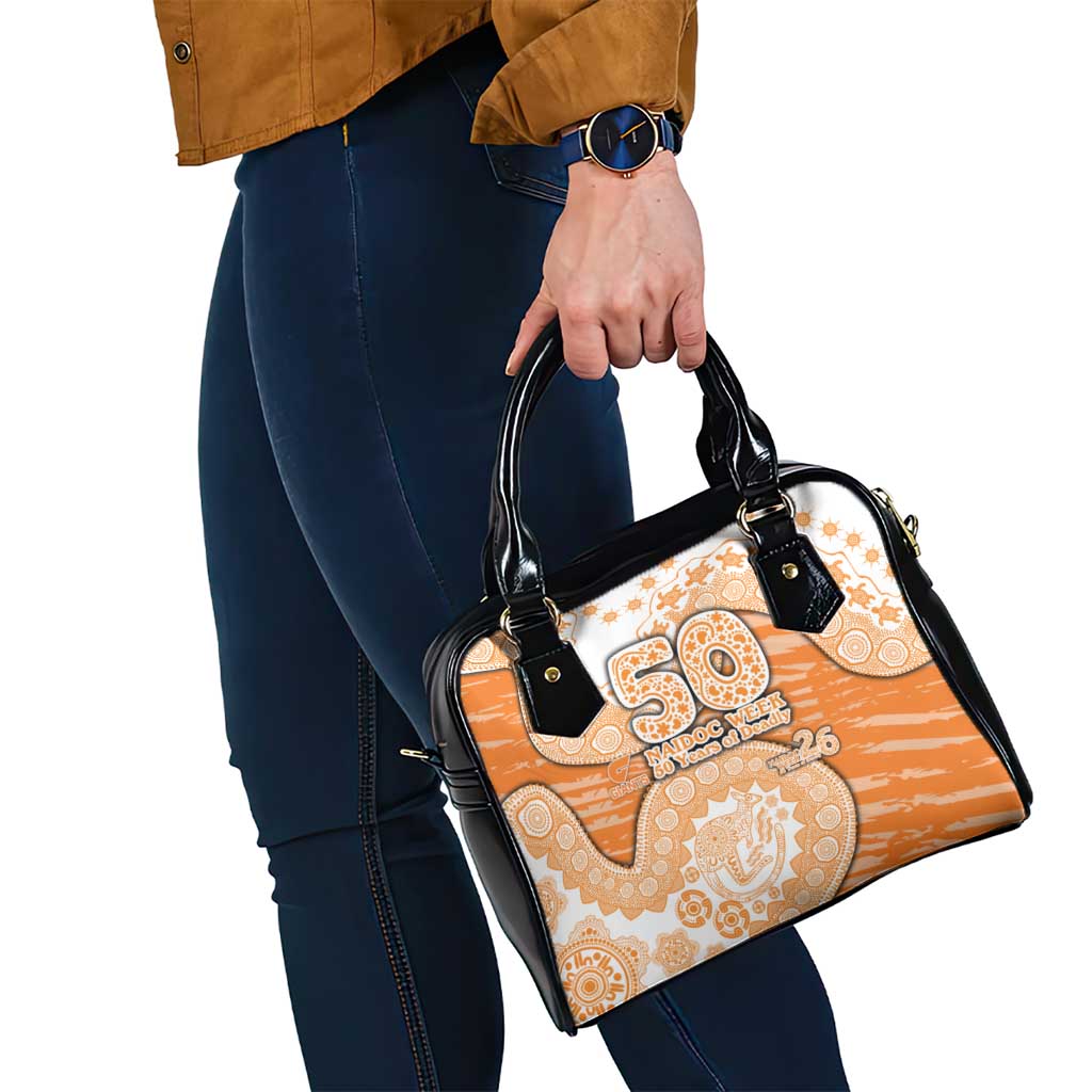 GWS Giants NAIDOC Week 2026 Shoulder Handbag Australian Aboriginal Dot Art Dreamtime Pattern Style