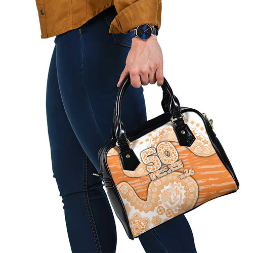 GWS Giants NAIDOC Week 2026 Shoulder Handbag Australian Aboriginal Dot Art Dreamtime Pattern Style