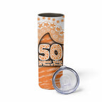GWS Giants NAIDOC Week 2026 Skinny Tumbler Australian Aboriginal Dot Art Dreamtime Pattern Style