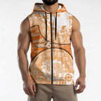 GWS Giants NAIDOC Week 2026 Sleeveless Zip Hoodie Australian Aboriginal Dot Art Dreamtime Pattern Style