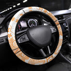 GWS Giants NAIDOC Week 2026 Steering Wheel Cover Australian Aboriginal Dot Art Dreamtime Pattern Style