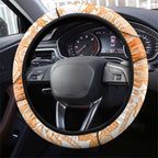 GWS Giants NAIDOC Week 2026 Steering Wheel Cover Australian Aboriginal Dot Art Dreamtime Pattern Style