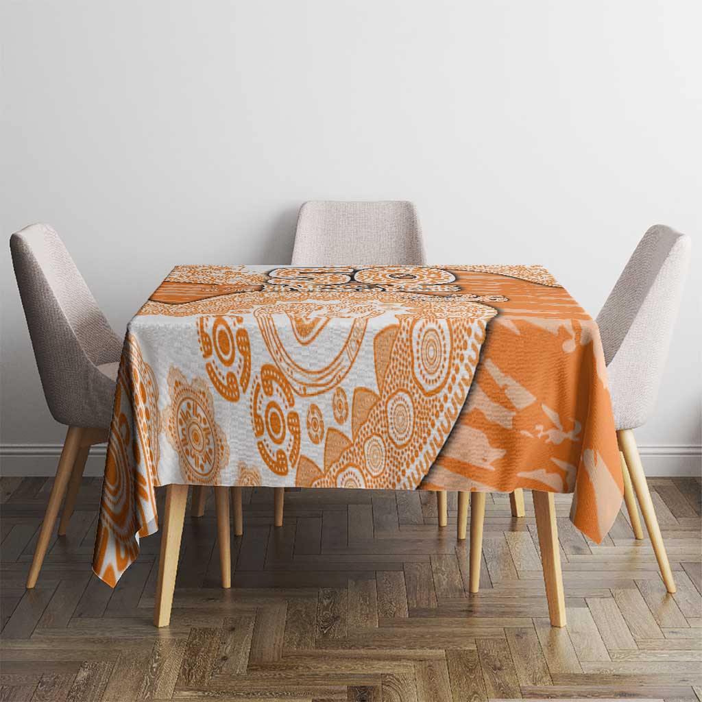 GWS Giants NAIDOC Week 2026 Tablecloth Australian Aboriginal Dot Art Dreamtime Pattern Style