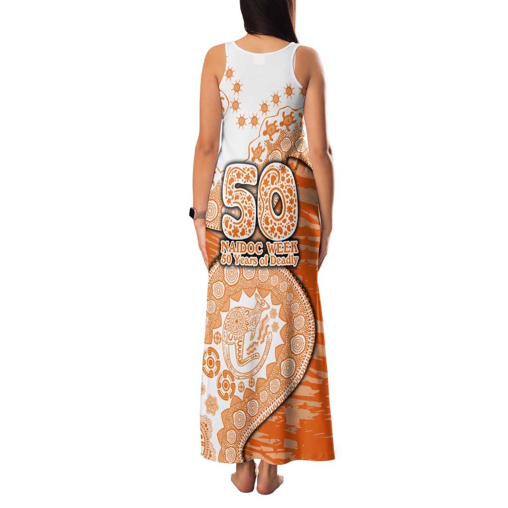GWS Giants NAIDOC Week 2026 Tank Maxi Dress Australian Aboriginal Dot Art Dreamtime Pattern Style