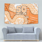 GWS Giants NAIDOC Week 2026 Tapestry Australian Aboriginal Dot Art Dreamtime Pattern Style