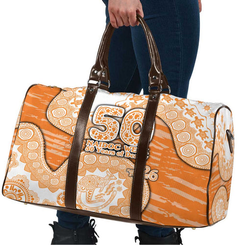 GWS Giants NAIDOC Week 2026 Travel Bag Australian Aboriginal Dot Art Dreamtime Pattern Style