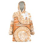 GWS Giants NAIDOC Week 2026 Wearable Blanket Hoodie Australian Aboriginal Dot Art Dreamtime Pattern Style