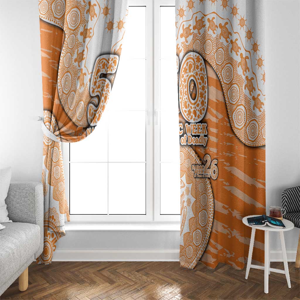 GWS Giants NAIDOC Week 2026 Window Curtain Australian Aboriginal Dot Art Dreamtime Pattern Style