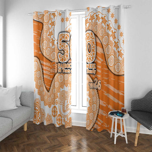 GWS Giants NAIDOC Week 2026 Window Curtain Australian Aboriginal Dot Art Dreamtime Pattern Style