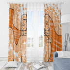 GWS Giants NAIDOC Week 2026 Window Curtain Australian Aboriginal Dot Art Dreamtime Pattern Style
