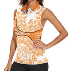 GWS Giants NAIDOC Week 2026 Women Sleeveless Polo Shirt Australian Aboriginal Dot Art Dreamtime Pattern Style