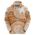 GWS Giants NAIDOC Week 2026 Zip Hoodie Australian Aboriginal Dot Art Dreamtime Pattern Style