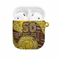 Hawthorn Hawks NAIDOC Week 2026 AirPods Case Australian Aboriginal Dot Art Dreamtime Pattern Style