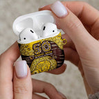 Hawthorn Hawks NAIDOC Week 2026 AirPods Case Australian Aboriginal Dot Art Dreamtime Pattern Style