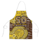Hawthorn Hawks NAIDOC Week 2026 Apron Australian Aboriginal Dot Art Dreamtime Pattern Style