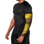 Hawthorn Hawks NAIDOC Week 2026 Arm Sleeves Australian Aboriginal Dot Art Dreamtime Pattern Style
