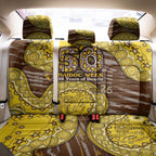Hawthorn Hawks NAIDOC Week 2026 Back Car Seat Cover Australian Aboriginal Dot Art Dreamtime Pattern Style