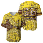 Hawthorn Hawks NAIDOC Week 2026 Baseball Jersey Australian Aboriginal Dot Art Dreamtime Pattern Style