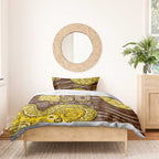 Hawthorn Hawks NAIDOC Week 2026 Bedding Set Australian Aboriginal Dot Art Dreamtime Pattern Style