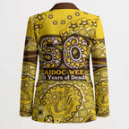 Hawthorn Hawks NAIDOC Week 2026 Blazer Australian Aboriginal Dot Art Dreamtime Pattern Style