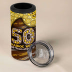 Hawthorn Hawks NAIDOC Week 2026 4 in 1 Can Cooler Tumbler Australian Aboriginal Dot Art Dreamtime Pattern Style