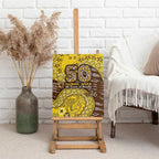 Hawthorn Hawks NAIDOC Week 2026 Canvas Wall Art Australian Aboriginal Dot Art Dreamtime Pattern Style
