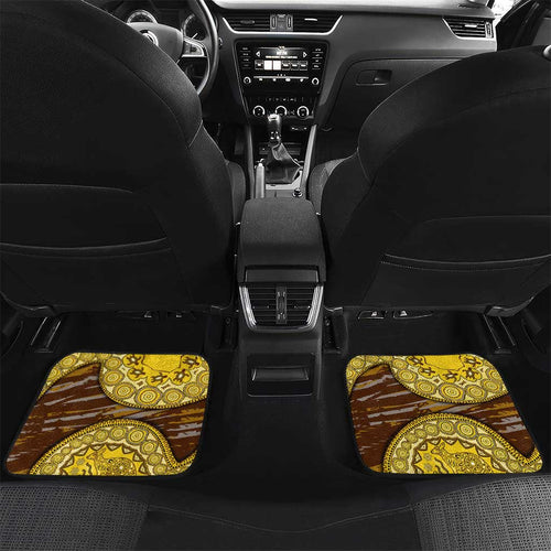 Hawthorn Hawks NAIDOC Week 2026 Car Mats Australian Aboriginal Dot Art Dreamtime Pattern Style