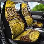 Hawthorn Hawks NAIDOC Week 2026 Car Seat Cover Australian Aboriginal Dot Art Dreamtime Pattern Style