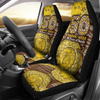 Hawthorn Hawks NAIDOC Week 2026 Car Seat Cover Australian Aboriginal Dot Art Dreamtime Pattern Style