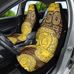 Hawthorn Hawks NAIDOC Week 2026 Car Seat Cover Australian Aboriginal Dot Art Dreamtime Pattern Style
