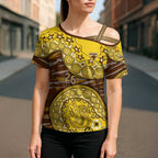 Hawthorn Hawks NAIDOC Week 2026 Cross Shoulder Shirt Australian Aboriginal Dot Art Dreamtime Pattern Style