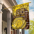 Hawthorn Hawks NAIDOC Week 2026 Garden Flag Australian Aboriginal Dot Art Dreamtime Pattern Style
