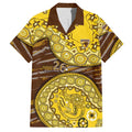 Hawthorn Hawks NAIDOC Week 2026 Hawaiian Shirt Australian Aboriginal Dot Art Dreamtime Pattern Style