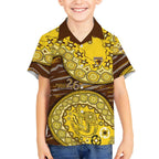 Hawthorn Hawks NAIDOC Week 2026 Hawaiian Shirt Australian Aboriginal Dot Art Dreamtime Pattern Style
