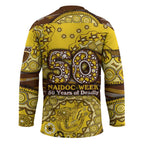 Hawthorn Hawks NAIDOC Week 2026 Hockey Jersey Australian Aboriginal Dot Art Dreamtime Pattern Style