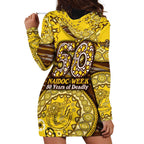 Hawthorn Hawks NAIDOC Week 2026 Hoodie Dress Australian Aboriginal Dot Art Dreamtime Pattern Style