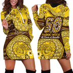 Hawthorn Hawks NAIDOC Week 2026 Hoodie Dress Australian Aboriginal Dot Art Dreamtime Pattern Style